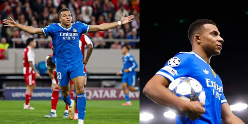 Kylian Mbappe ghi 4 bàn thắng