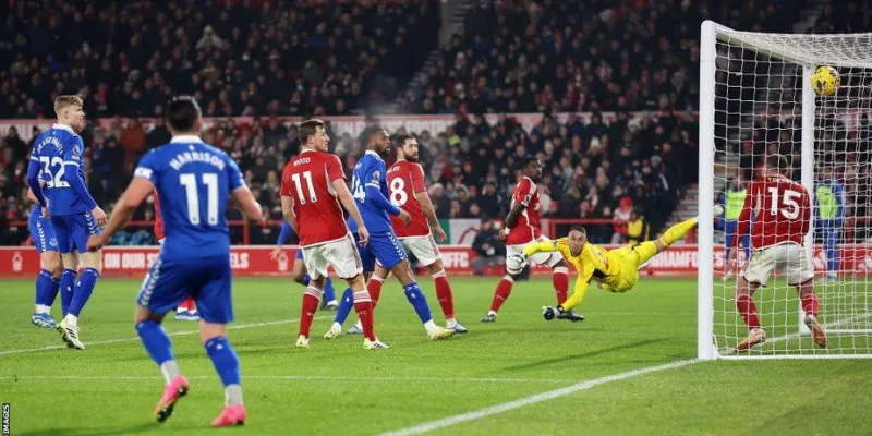 Phong độ hiện tại của Everton vs Nottingham Forest